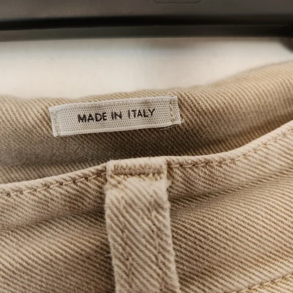 Closed Made In Italy Khaki Colored Jeans Size 31 - Picture 3 of 7